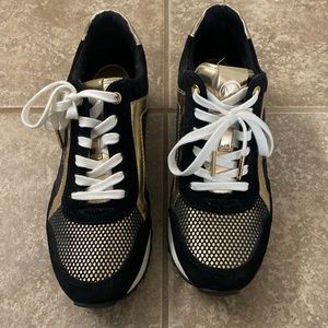 Michael Kors Monique Trainer Lace Up Sneakers